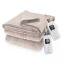 Sunbeam Electric Heated Blanket - Beige, Queen 