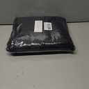 LXKCKJ 7x13 FT Oval Pool Cover with Above Ground Pool, Solar Rectangular Pool Cover Protector, Winter Pool Cover with Accessories Set Ideal for Cold and UV Resistant, Dustproof (Black)