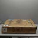 TOLRET Collapsible Shopping Cart with Wheels, 200 lbs Capacity Grocery Cart on Wheels with Storage Crate, Platform Hand Truck with Foot Brake, Yellow