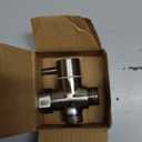 Solid Brass 3-way G1/2 Shower Diverter (Brushed Nickel)