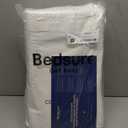 Bedsure Cotton Duvet Cover King - 100% Cotton Waffle Weave Coconut White Duvet Cover King Size, PureWoven Breathable Bedding Set for All Season, 3 Pieces, 104"x90"