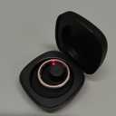 Health Smart Ring for Men Women, Fitness Tracker with Heart Rate/Blood Pressure/Blood Oxygen Monitor,Sleep Tracker,Pedometer, IP68 Waterproof Ring for iPhone&Android, No Subscription (Pink, Size8）