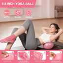 Home Pilates Kit for Women - 14 Pcs Pilates Equipment Set with Pilates Ring and Ball, 5 Resistance Bands Etc Accessories for Beginners Home Workouts - Includes Workout Guide