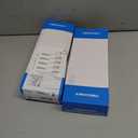 2 x DJO 02DR AIRCAST Sport-Stirrup Ankle Brace, Right, Universal, 9" Length (White)