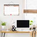 2 x 2026 Desk Calendar - 2026 Calendar from Jan. 2026 - Dec. 2026, 12 Monthly Desk Calendar 2026 Large 12" x 17", Ruled Block, To-do List & Note