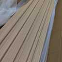 8-Pack 3D Slat Wall Panels Soundproof Faux Wood Wall Panels for Interior Décor, 48.2" x 6.3", Modern Wall Cladding for Living Room, Bedroom, Office Oak Finish