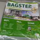 BAGSTER 3CUYD Dumpster in a Bag holds up to 3,300 lb, Green