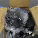 Narrow Walker Folding Upright Walker - with Removable Armrests, 450LBS Heavy Duty, Width & Height Adjustable Narrow Walkers for Seniors, Disabled, Bariatric (Large Standard)