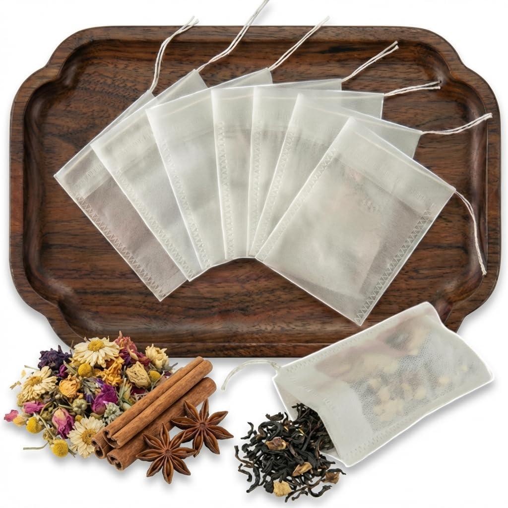 2 x Non-woven fabric Tea Bags 2.75 x 3.54 (300)