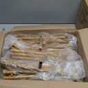 3 Pack Wedding Arch Backdrop Stand, (6FT, 4.9FT, 3.9FT) Gold Balloon Arch Stand, Set of 3 Metal Arched Frame Decoration for Wedding, Birthday, Baby Shower, Party