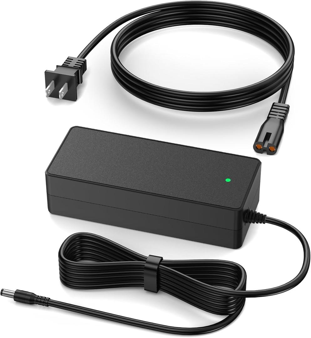 VHBW 42V Charger for Gotrax Electric Scooter Compatible with GOTRAX Apex/Eclipse/G2/G3/G3 Plus/G4/Tour XP/Rival/GXL/GXL V2/XR Elite,42V 2A Electric Bike Charger for Gotrax Alpha XL/EBE1 Bikes