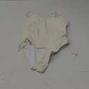 Women's Sexy One Piece Bathing Suit Tummy Control Swimsuit (Medium, Cream)