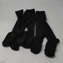 CHARMKING Compression Socks for Women & Men Circulation (3 Pairs) 15-20 mmHg is Best Support for Athletic Running Cycling (Small-Medium, 01 Balck/Black/Black)