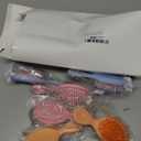 12pcs Mini Wet Hair Brush for Women Teen Girls Toddler Wet Dry Hair, Travel Hairbrush, Valentines Day Bulk Gifts, Bachelorette Party Favors, Bridesmaid Gift Spa Party Supplies, Stocking Stuffers