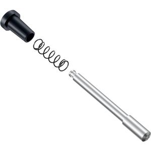 25 Pack Window Screen Plunger Latches with Caps, 5/32" X 1-1/2", Aluminum Window Screen Plunger Pins, Secure Window Screens in Place (Black)