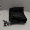 Magnetic Screen Door Left Right Side Opening Upgraded PET Mesh Greater Than Fiberglass and Polyester,Keep Bugs Out,Pet & Kid Friendly,Suitable for Sliding Doors,Patio French Doors-60" X 80" (Black)