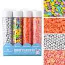 2 x Sweets Indeed Easter Bunny Candy Topper 4-Pack – Crumblefetti Candy Toppings for Ice Cream, Cupcakes, Hot Cocoa & Cookies | Fun Holiday Bunny Treat for Easter Baking, Gifts & Basket Stuffers (Easter Bunny Kit)