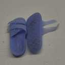 FUNKYMONKEY Women's Comfort Slides Double Buckle Adjustable EVA Flat Sandals, Size 9