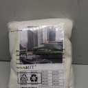 LAMIT Natural Ivory Semi Sheer Linen Curtains 84 inch Long, Cream White Light Filtering Living Room Panels Back Tab and Rod Pocket Neutral Drapes for Bedroom/Farmhouse, 2 Panels, 52 x 84 Inch