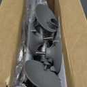 Loyoda Toilet Safety Rails,Height-Adjustable Toilet Frame Width-Adjustable Toilet Handles Foldable Toilet Rail Provides Support for Seniors  Pregnant Disabled Gray