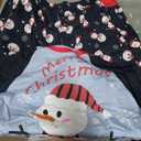 Christmas Pajamas Long Sleeve Sleepwear Xmas Holiday, women XL