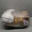 YOUR MOON Organic Wool Pillow King Size, Soft Support Gusseted Bed Pillow for Sleeping, Fluffy Thick Down Alternative Pillows for Side Sleeper, 100% Cotton Cover (White)