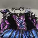Morph Butterfly Costume Women - Adult Butterfly Wings Dress w/Headband | Purple Ombre Halloween Costume, XXXL