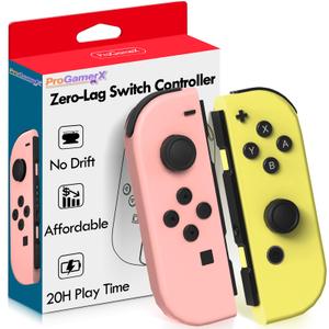 Betensh Replacement for Nintendo Switch Controller, Wireless Switch Controllers Compatible with Switch/Lite/OLED, Controllers for Switch Support Wakeup/Dual Vibration