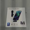 Labstandard Professional Wireless Lavalier Lapel Microphone for iPhone, iPad, mini Video Recording Mic forInterview Video Podcast Vlog YouTube&Livestream, Noise Reduction, Plug &Play