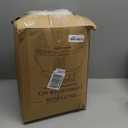 JOLLYVOGUE King Size Comforter Set, White Seersucker 3 Pieces Comforters King Size, Lightweight & Fluffy Bedding Sets King for All Season with 1 Ruffle Comforter and 2 Ruffle Pillowshams