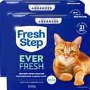 Fresh Step Advanced Ever Fresh Multi Cat Clumping Cat Litter with Febreze Freshness, Low Dust, Odor Control with Ammonia Block Tech, Compatible in Automatic Litter Boxes, 32 lb. (2 x 16 lb.)