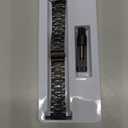 Bestig Compatible with Apple Watch Bands for Men Women 49mm 46mm 45mm 44mm 42mm 41mm 40mm 38mm, Stainless Steel Metal Business Wristband Strap for iWatch Ultra Series 11 10 9 8 7 6 SE 5 4 3 2 1, Black (Matte Black/Polished Black(No Case))