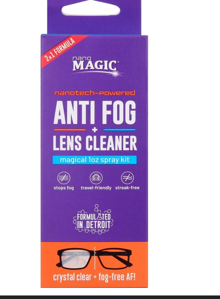 2 In 1 Formula Magic Anti Fog + Lens Cleaner 25 Magical Wipes