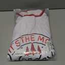 Family Christmas PJs Matching Sets, Cute Holiday Pajamas Printed Top and Pants, Xmas Jammies for Couples/Men/Women (White, XXL)