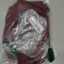 Today's Curtain Emelia Original Voile Swagger Pair 63", Burgundy, 90" W x 63" L