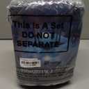 SmoothNovelty 50 Pack Christmas Nativity Gift Bags - Religious Non-woven Favor Totes with Handles for Jesus Birth, Holy Night Church Events, Xmas Party & Holiday Supplies (Reusable Goodie Bags)