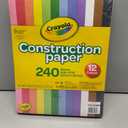 Crayola Construction Paper Bulk Pack (480 Sheets) 10 Assorted Colors, 9x12, Classroom Arts & Crafts Supplies for Kids, Art Paper for School Projects