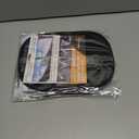 6 x EcoNour Miniature Static Cling Window Shade for Car Sun Visor (2 Pack) | Windshield Sun Shade Static Cling for Driving Glare Shield | Cling Car Shade for Windshield | Sun Glare Protection Accessories