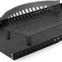 Adjustable Fireplace Tray for Ash Collection, Expandable Ash Pan for Up to 31" Fireplace Grates, Galvanized Steel Ash and Ember Holder Pan, Fireplace Pan Included Nuts and Bolts
, 3 pieces, black