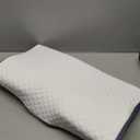 Derila Cervical Queen Size Pillow for Sleeping - Support Pillow for Side, Back, Stomach Sleepers - Contour Best Bed Pillows for Sleeping (1 Pillow | White)
