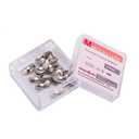 SNAWOP Dental Matrix Bands 50m Tooth Interproximal Sectional Contoured Metal Matrices Refill 100PCS Soft Matrix System (Small)