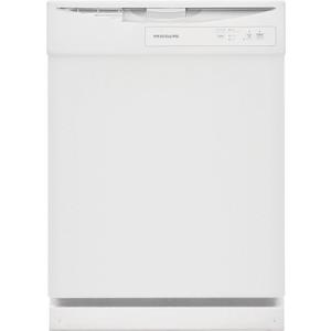 Frigidaire 24 in. White Front Control Smart Built-in Tall Tub Dishwasher