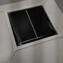 NIORSUN Solar Post Lights Outdoor, Fence Post Solar Lights Cool White, Waterproof, Garden Patio Fence Deck Decor, 4x4 Posts Cap Wood Vinyl, 5x5 Vinyl, White, Pack of 16 