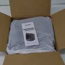 Heated Cat Cave Bed - Enclosed Round Cat Dome with Adjustable Heating & Timing - Large Warm Cat Hut with Faux Fur Lining for Winter Sleep - Up to 18 Lbs