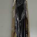 GXOACKJ Curtain Rods for windows 48 to 84-93 inch, 5/8 inch Decorative Matte Black Splicing Heavy Duty Metal Curtain Rod set with Brackets