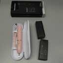 kingheroes Electric Toothbrush Set, Comes with 8 Brush Heads & Travel Case,4 Modes with 2 Minutes Built in Smart Timer, One Charge for 60 Days, 42000 VPM Motor (Pink)