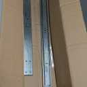 1 Pair of 22 Inch Hardware 3-Section Full Extension Ball Bearing Side Mount Drawer Slides,100 LB Capacity Drawer Slide (Zinc Plated)