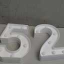 Pooqla 25th Birthday Decorations for Her Him, Light Up Number 25 for Party Table Decorations, 25th Birthday Gift for Women Men, Backdrop Wall Decor for 25th Wedding Anniversary Decoration