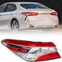 Huray Tail Light Assembly for Toyota Camry 2018-2020 LE L SE Tail Lamp Replacement 81560-06720 Driver Side (Left)