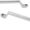 QWORK 2 Pack RV Grab Door Handles - Heavy Duty 304 Stainless Steel Boat Handles Grab for Marine, RV, Camper, Trailer, Truck